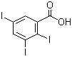 structure of CAS# 88-82-4, 2,3,5-Triiodobenzoic acid