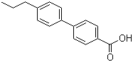 structure of CAS# 88038-94-2, 4'-丙基联苯-4-羧酸