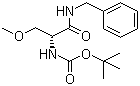 CAS # 880468-89-3, (R)-tert-Butyl 1-(benzylamino)-3-methoxy-1-oxopropan-2-ylcarbamate