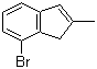 structure of CAS# 880652-93-7, 7-Bromo-2-methyl-1H-indene