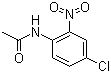 structure of CAS# 881-51-6, N-(4-氯-2-硝基苯基)乙酰胺