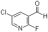 structure of CAS# 882679-90-5, 2-氟-5-氯吡啶-3-甲醛