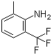 structure of CAS# 88301-98-8, 2-甲基-6-三氟甲基苯胺