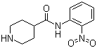 CAS 登录号：883106-60-3, N-(2-硝基苯基)哌啶-4-甲酰胺