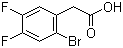CAS # 883502-07-6, 2-Bromo-4,5-difluorophenylacetic acid