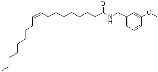 structure of CAS# 883715-21-7, (9Z)-N-[(3-甲氧基苯基)甲基]-9-十八碳烯酰胺