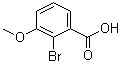 structure of CAS# 88377-29-1, 2-溴-3-甲氧基苯甲酸