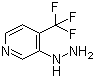 structure of CAS# 883864-69-5, 3-Hydrazinyl-4-(trifluoromethyl)pyridine