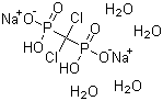 structure of CAS# 88416-50-6, Disodium clodronate tetrahydrate