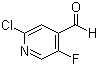 structure of CAS# 884494-54-6, 2-氯-5-氟吡啶-4-甲醛