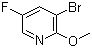 structure of CAS# 884494-81-9, 3-溴-5-氟-2-甲氧基吡啶