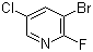 structure of CAS# 884494-87-5, 3-溴-5-氯-2-氟吡啶