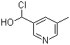 structure of CAS# 884494-95-5, (5-甲基吡啶-3-基)氯甲醇