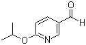 structure of CAS# 884495-35-6, 6-Isopropoxypyridine-3-carboxaldehyde