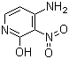 structure of CAS# 88511-57-3, 2-羟基-3-硝基-4-氨基吡啶