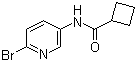 2-Bromo-5-(cyclobutanoylamino)pyridine molecular structure (CAS 885267-03-8)