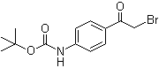 CAS # 885269-70-5, [4-(Bromoacetyl)phenyl]carbamic acid tert-butyl ester