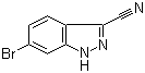 structure of CAS# 885278-24-0, 6-溴-3-氰基吲唑