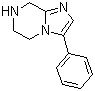 structure of CAS# 885281-16-3, 3-苯基-5,6,7,8-四氢咪唑并[1,2-a]吡嗪
