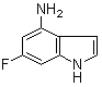 structure of CAS# 885518-25-2, 6-Fluoro-1H-indol-4-amine
