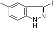 structure of CAS# 885518-92-3, 3-碘-5-甲基-1H-吲唑