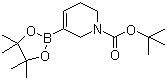 structure of CAS# 885693-20-9, 1-Boc-3,6-二氢-2H-吡啶-5-硼酸频哪醇酯