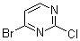 structure of CAS# 885702-34-1, 4-Bromo-2-chloropyrimidine