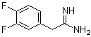 structure of CAS# 885965-89-9, 3,4-二氟苯乙脒