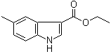 structure of CAS# 88611-94-3, 5-甲基吲哚-3-羧酸乙酯