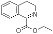 structure of CAS# 88612-00-4, 3,4-二氢异喹啉-1-甲酸乙酯