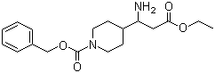 CAS # 886362-29-4, 3-Amino-3-(4'-Cbz)piperidine-propionic acid ethyl ester