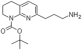 CAS 登录号：886362-44-3, 8-N-叔丁氧羰基-5,6,7,8-四氢-1,8-萘啶-2-丙胺