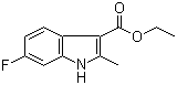 CAS 登录号：886362-69-2, 6-氟-2-甲基-1H-吲哚-3-羧酸乙酯