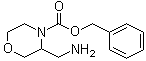 CAS # 886363-09-3, 3-(Aminomethyl)-4-morpholinecarboxylic acid phenylmethyl ester