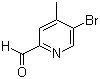 structure of CAS# 886364-94-9, 5-溴-4-甲基吡啶-2-甲醛