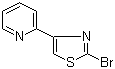 structure of CAS# 886370-89-4, 2-(2-溴-4-噻唑基)吡啶
