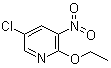 structure of CAS# 886373-32-6, 5-氯-2-乙氧基-3-硝基吡啶