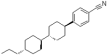 CAS 登录号：88639-41-2, 4-[反式-4-(反式-4-丙基环己基)环己基]苯甲腈