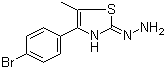 CAS # 886494-27-5, 4-(4-Bromophenyl)-5-methyl-2(3H)-thiazolone hydrazone