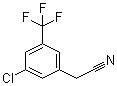 structure of CAS# 886496-95-3, 3-氯-5-(三氟甲基)苯乙腈