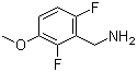 structure of CAS# 886498-50-6, 2,6-二氟-3-甲氧基苄胺