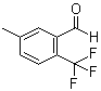 structure of CAS# 886502-76-7, 5-甲基-2-(三氟甲基)苯甲醛