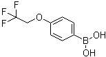 structure of CAS# 886536-37-4, 4-(2,2,2-Trifluoroethoxy)benzeneboronic acid
