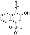 CAS 登录号：887-76-3, 1-萘基重氮-2-羟基-4-磺酸内盐, 1,2-重氮氧基-4-萘磺酸