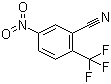 structure of CAS# 887350-95-0, 2-(三氟甲基)-5-硝基苯腈