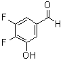 structure of CAS# 887584-91-0, 3,4-二氟-5-羟基苯甲醛