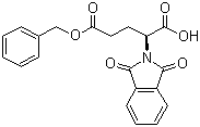 CAS # 88784-33-2, 5-Benzyl (S)-2-phthalimidoglutarate, (S)-2-(1,3-Dioxo-1,3-dihydroisoindol-2-yl)pentanedioic acid 5-benzyl ester