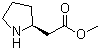 structure of CAS# 88790-37-8, (S)-2-(2-吡咯烷基)乙酸甲酯