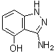 structure of CAS# 88805-68-9, 3-氨基-4-羟基吲唑