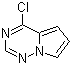 structure of CAS# 888720-29-4, 4-氯吡咯并[2,1-f][1,2,4]三嗪